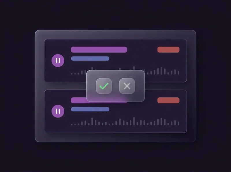 Example request: pause the two worst ad sets, shown as a preview with a confirm step